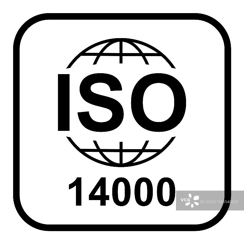 ISO 14000环境管理标准图标图片素材