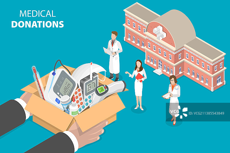 三维等距平面概念图片素材