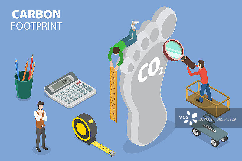 三维等距平面概念图片素材