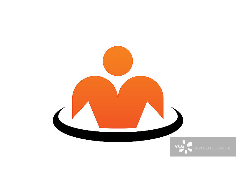 人物logo设计模板标志图片素材