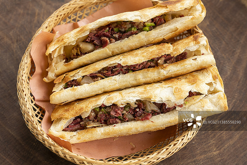 驴肉火烧图片素材