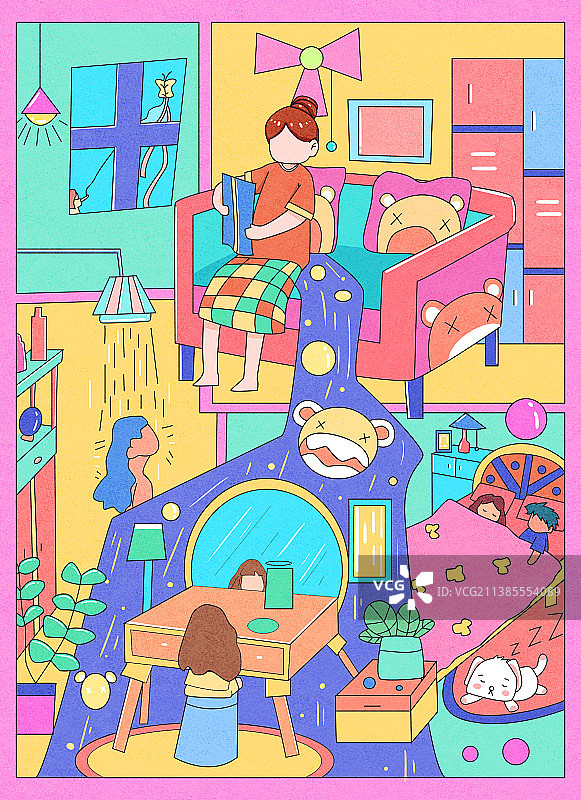 创意插画图片素材