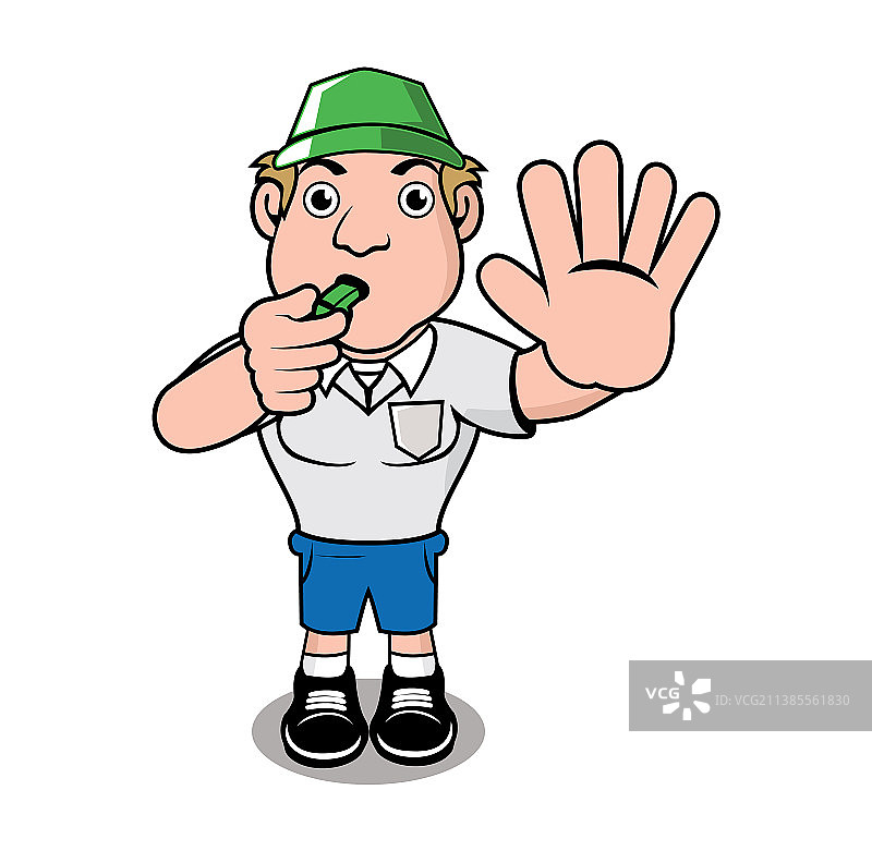 裁判卡通人物设计图片素材