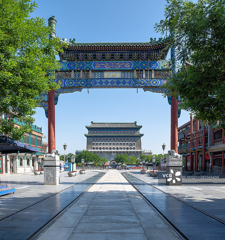 正阳门图片素材