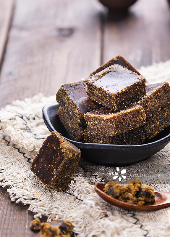 补血养生红糖块图片素材