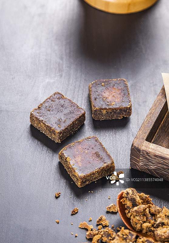 补血养生红糖块图片素材