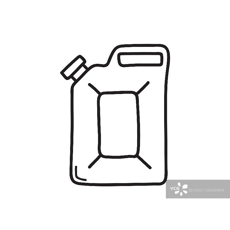 汽油下的容器图片素材