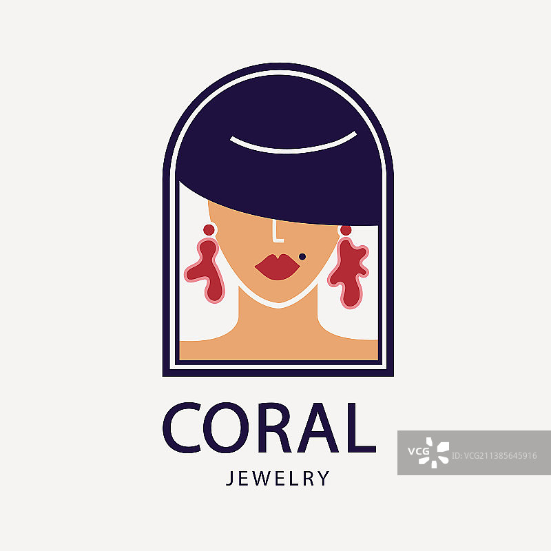 珠宝店品牌商业Logo模板图片素材