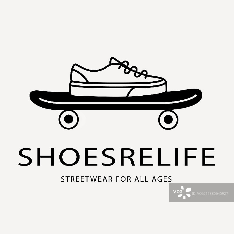 鞋店logo街头服饰时尚品牌图片素材