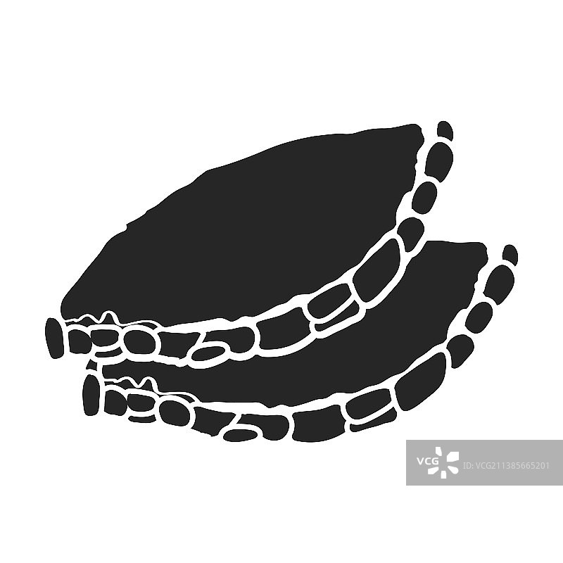 松露黑色图标图片素材