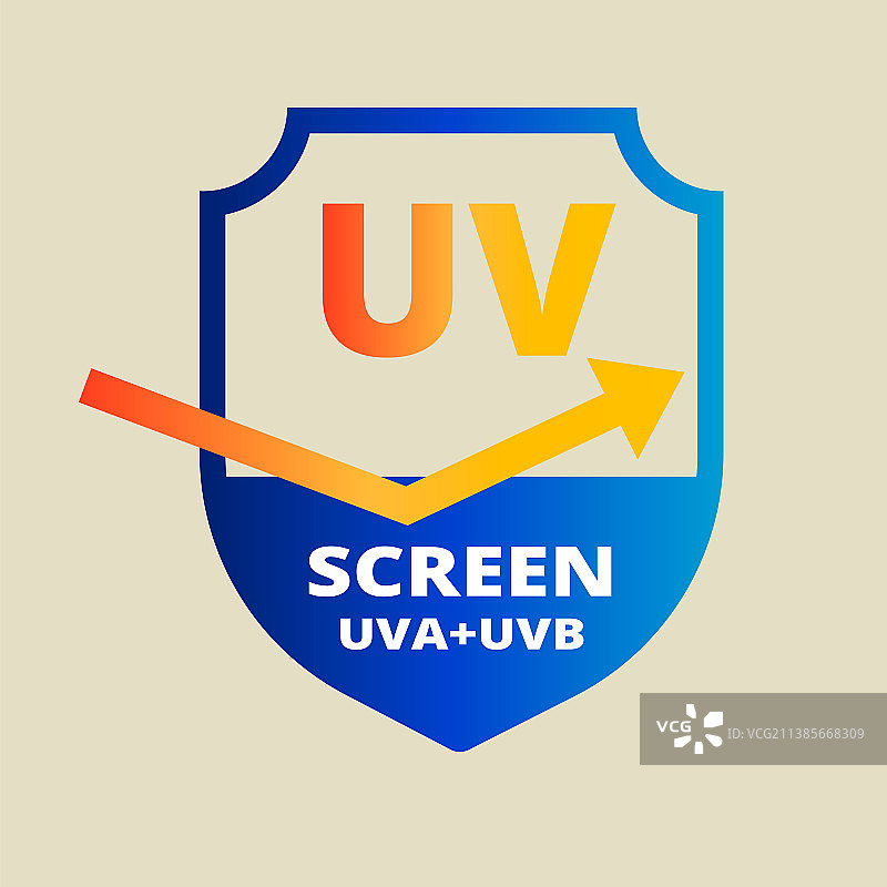 防晒紫外线标志图片素材