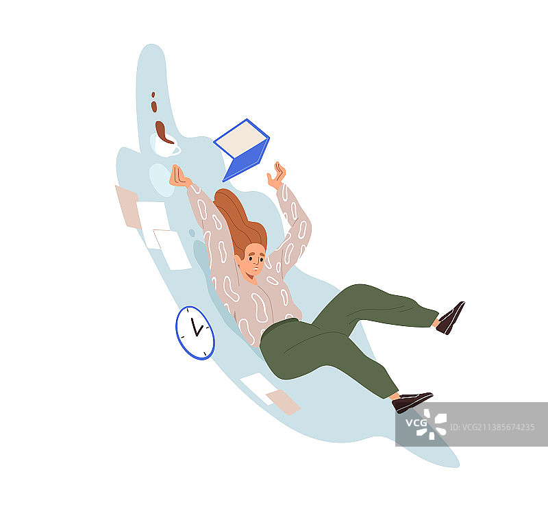 员工未能按时完成任务图片素材