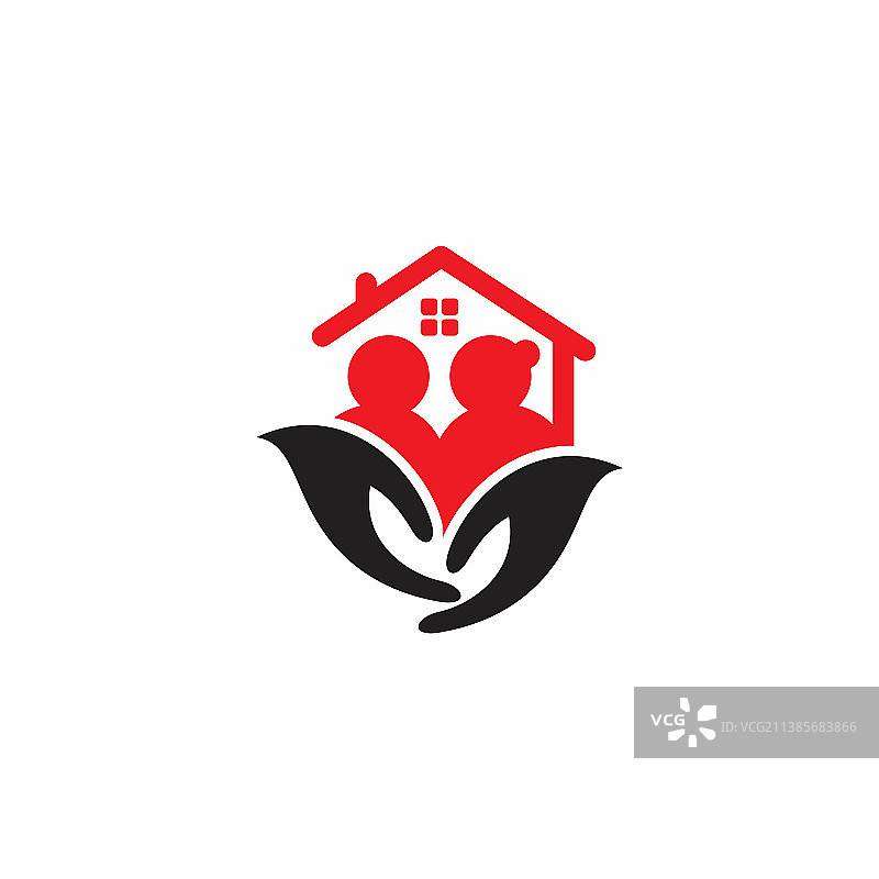 养老院标志图标符号图片素材