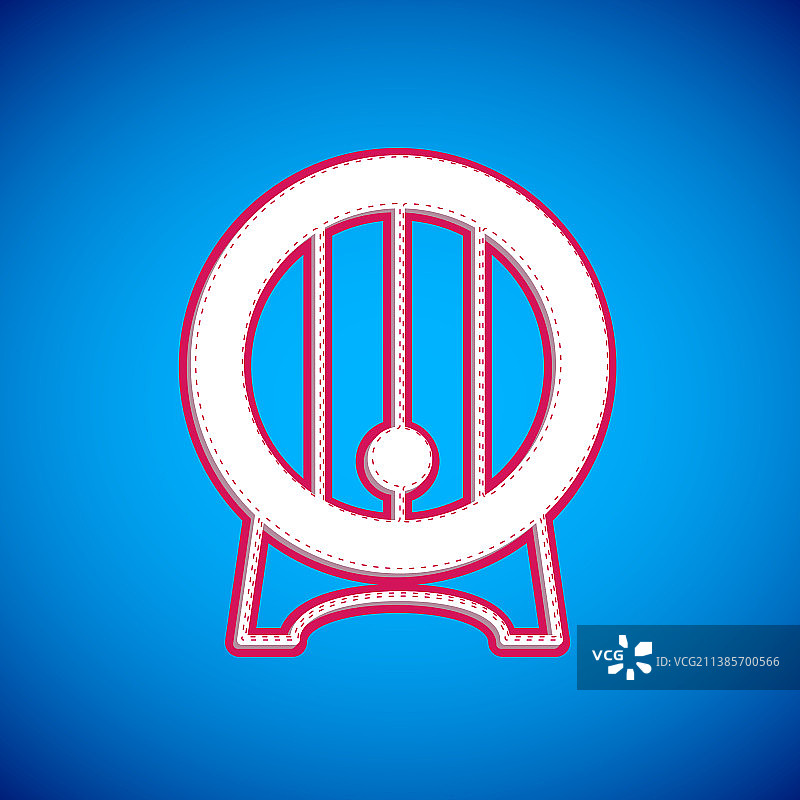 带旋塞图标的机架上的白色木桶图片素材