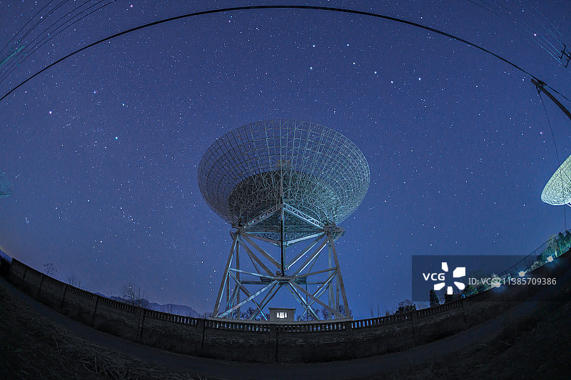 天眼，鱼眼镜头拍摄图片素材