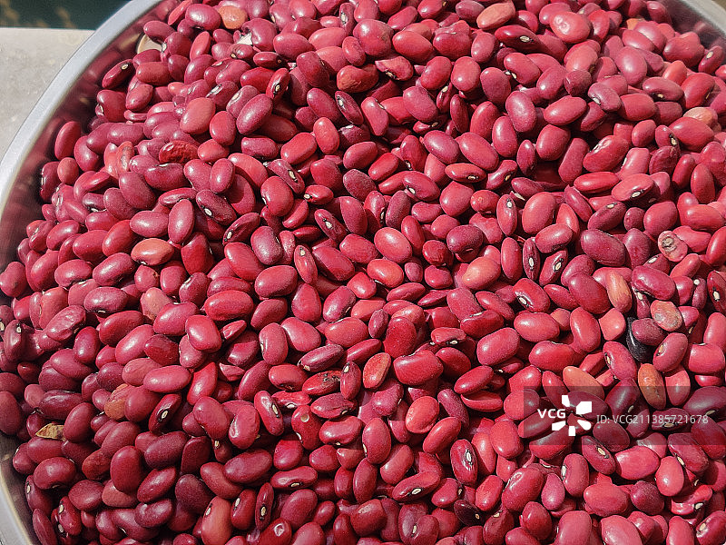 有机食品红腰豆图片素材