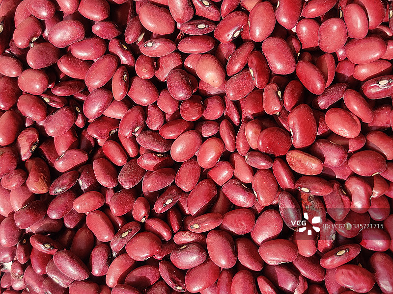 有机食品红腰豆图片素材