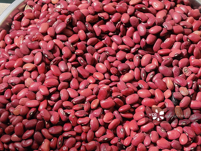 有机食品红腰豆图片素材