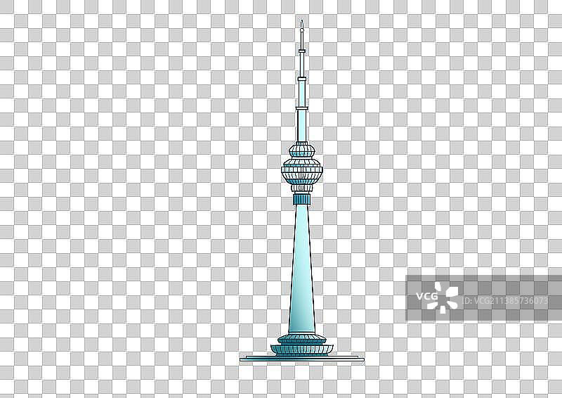 北京中央广播电视塔免抠图片素材