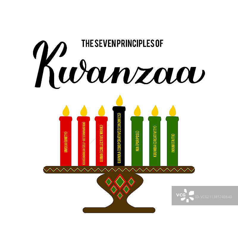 宽扎节的七项原则图片素材