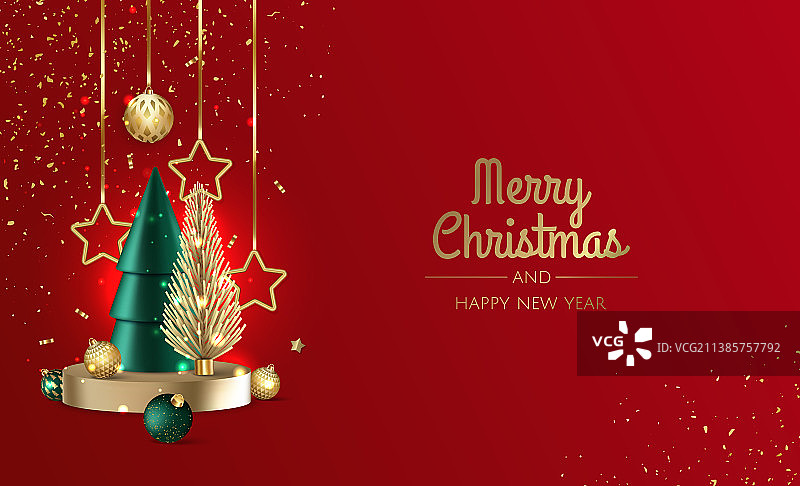 圣诞快乐，新年贺卡快乐图片素材