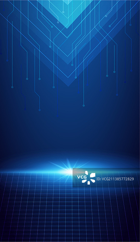 科技未来光场景图片素材