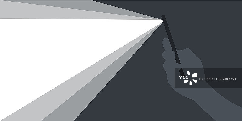 手持手机光线banner图片素材