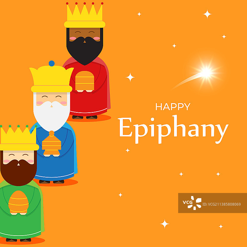 基督教主显节：三智者朝拜图片素材