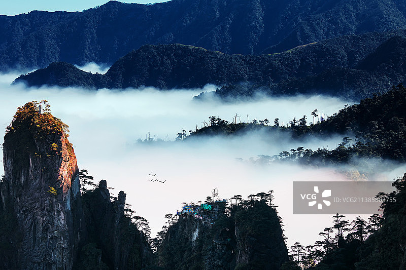 中国湖南郴州莽山风光图片素材