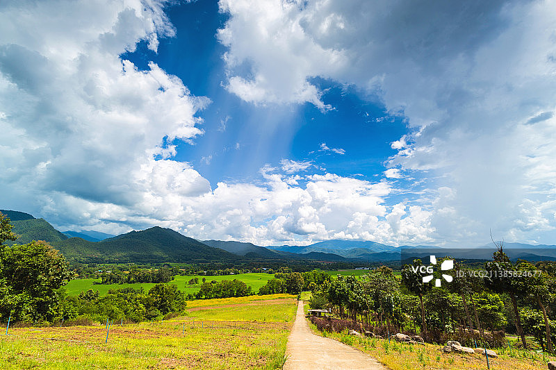 泰国拜县风光图片素材