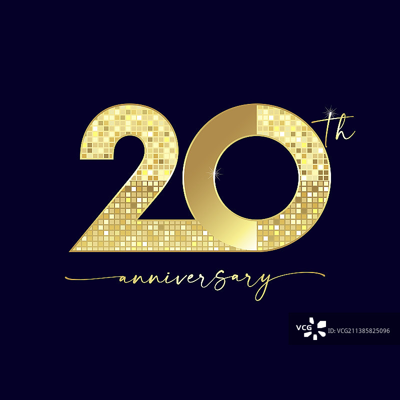 20像素数字图片素材