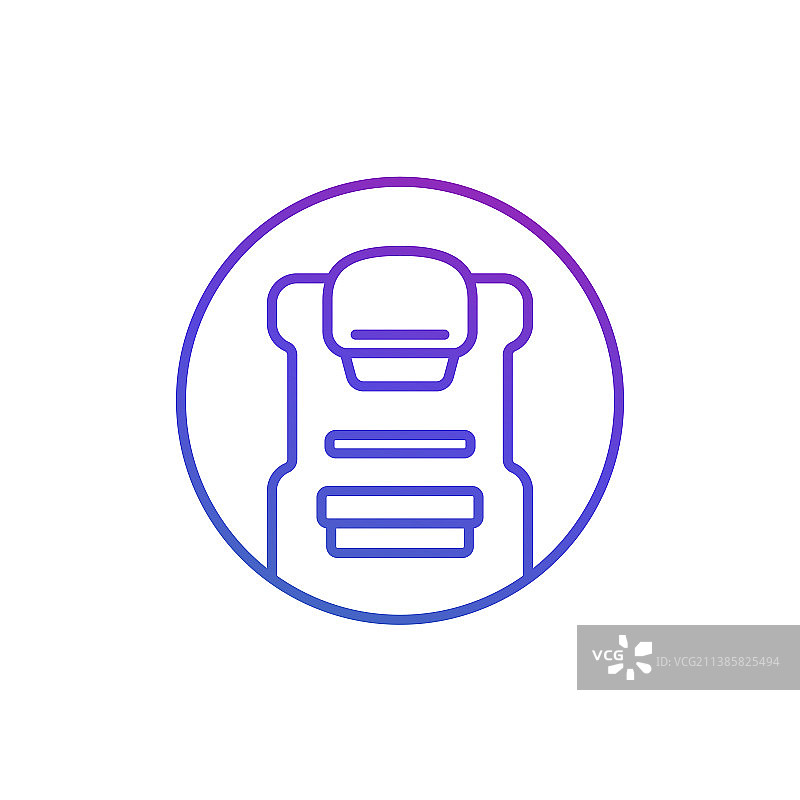 乳房扫描线乳房X光检查仪图标图片素材