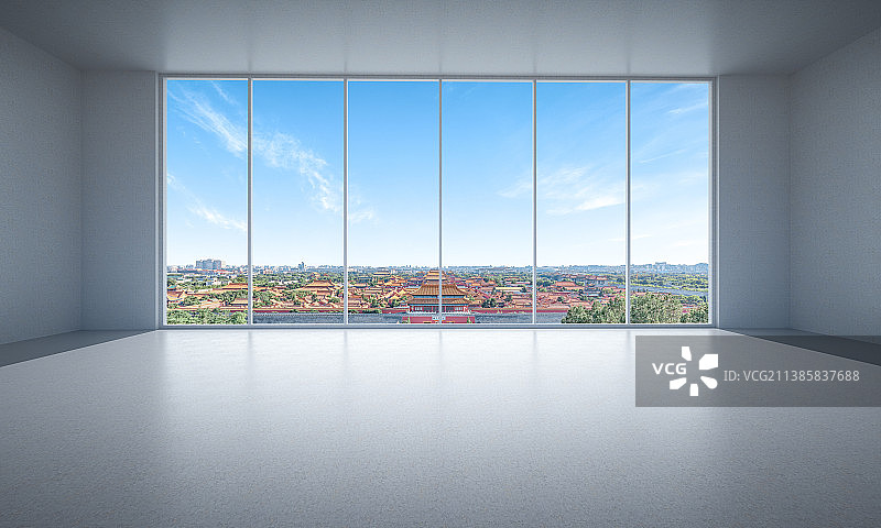 北京故宫城市风光建筑空间图片素材