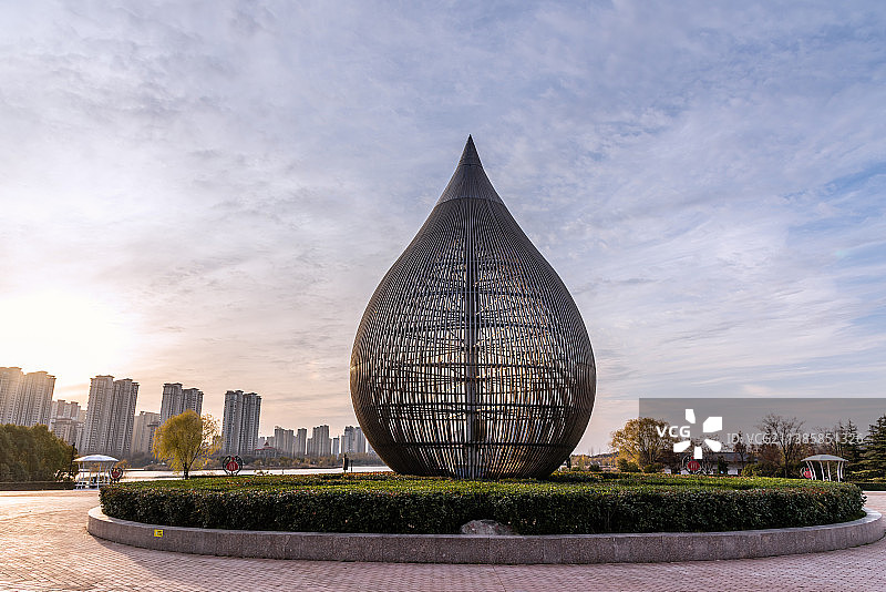 中国安徽宿州三角洲生态公园图片素材