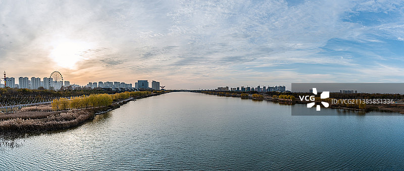 中国安徽宿州三角洲生态公园图片素材