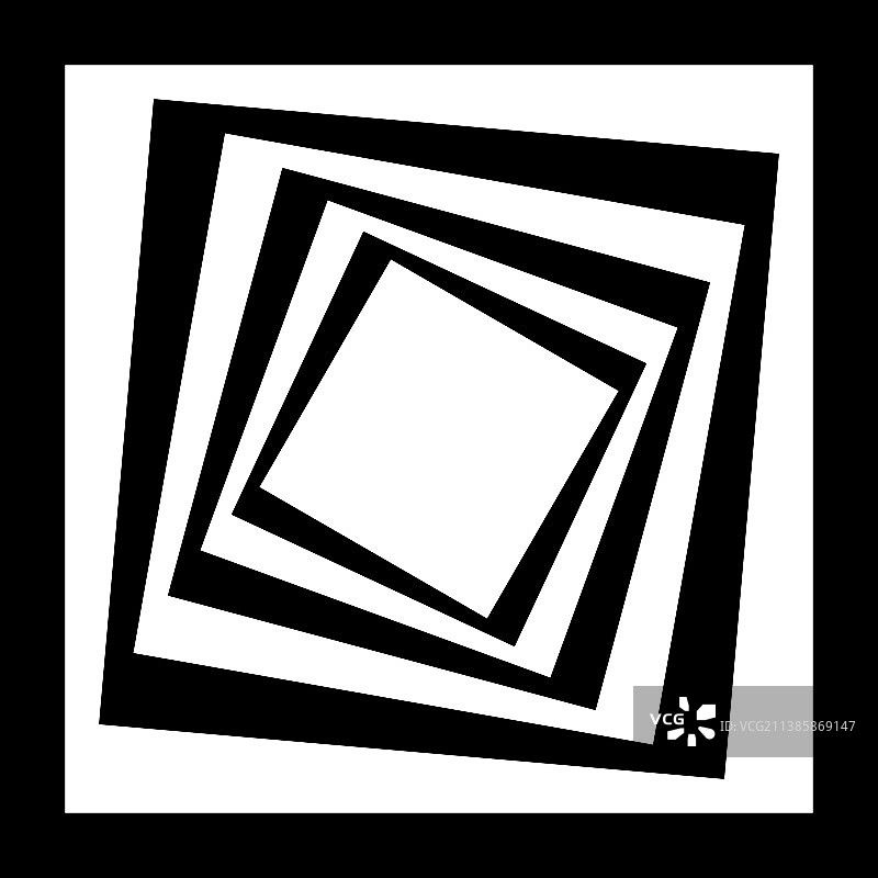 抽象op-art元素光学视觉艺术图片素材