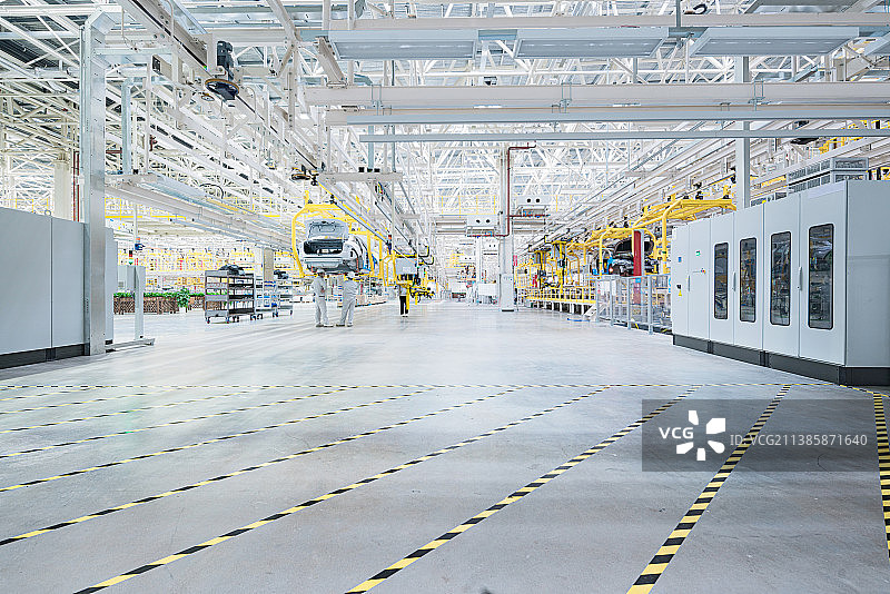 新能源汽车工厂图片素材