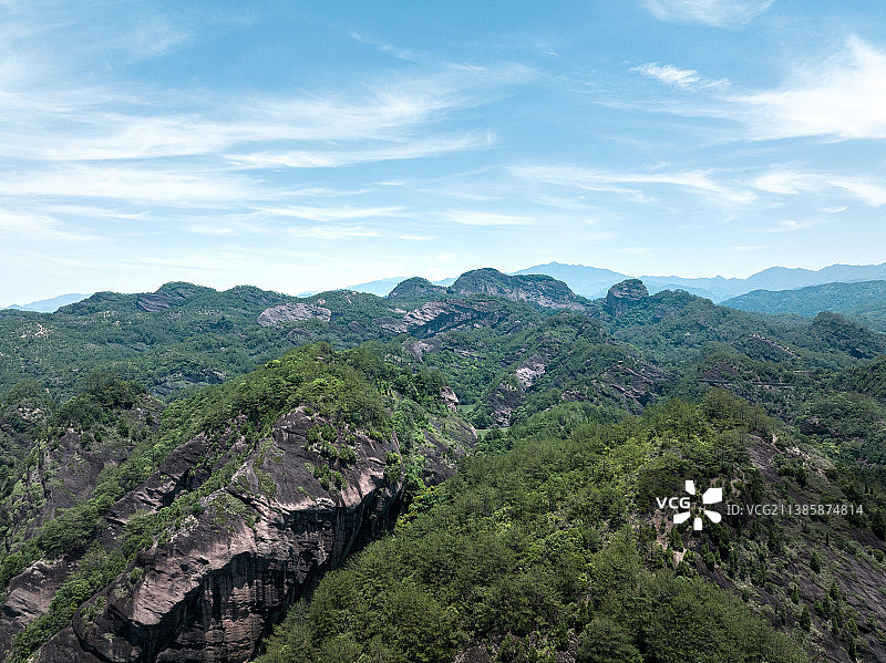 中国福建省龙岩市连城冠豸山风景区图片素材