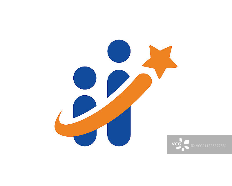星星标志模板设计徽章图片素材