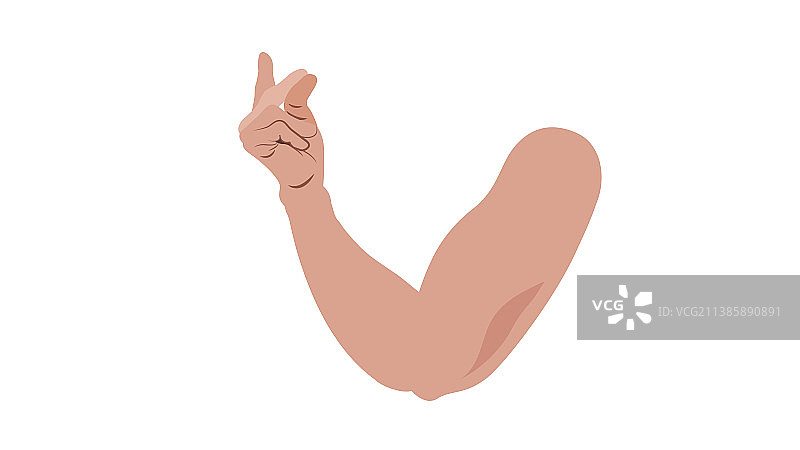 手部打响指图片素材