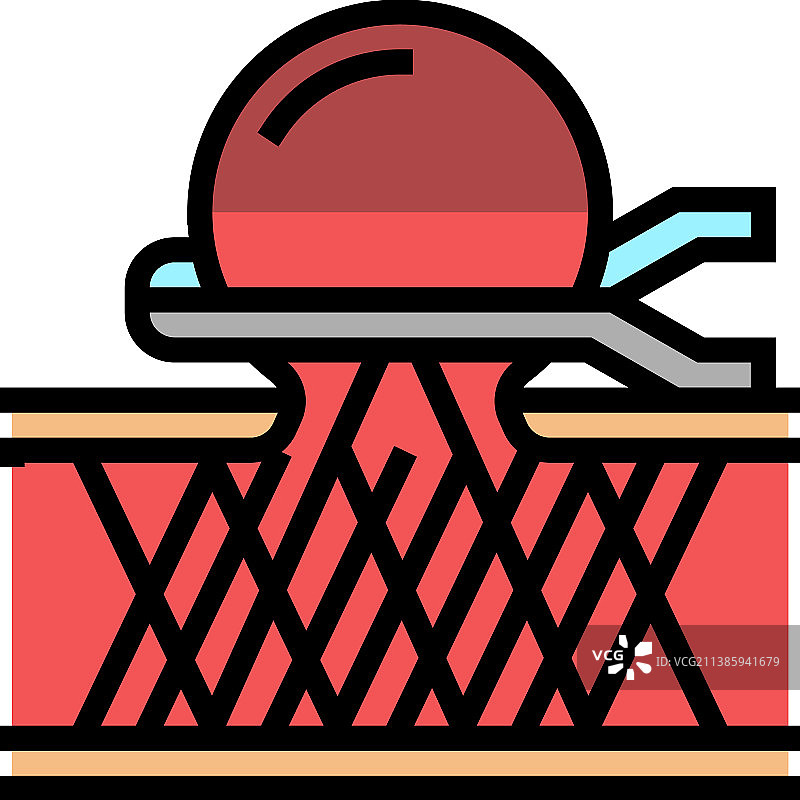 动脉瘤修复彩色图标图片素材