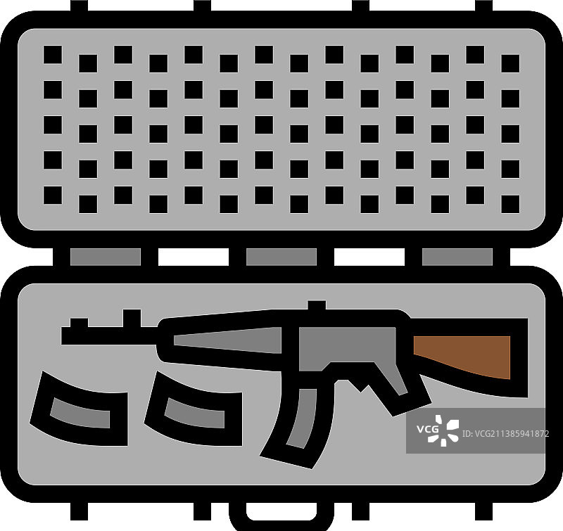 枪套颜色图标图片素材
