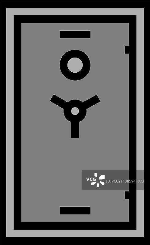 枪支保险箱彩色图标图片素材