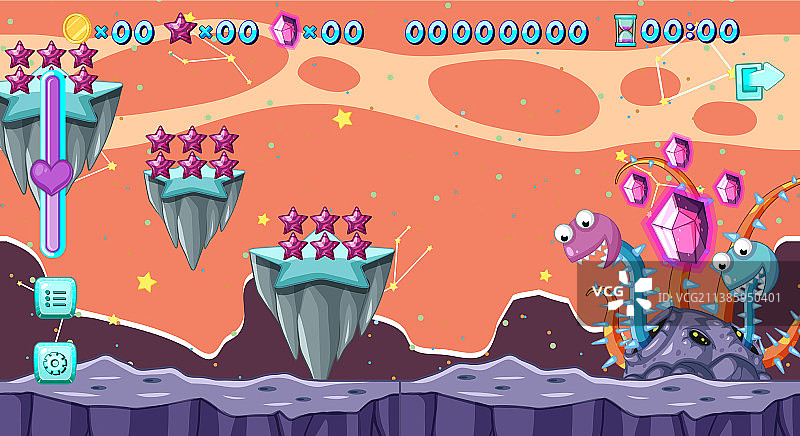 游戏模板星系太空场景图片素材