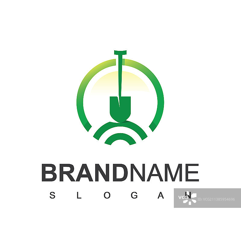 农业公司农场标志模板图片素材