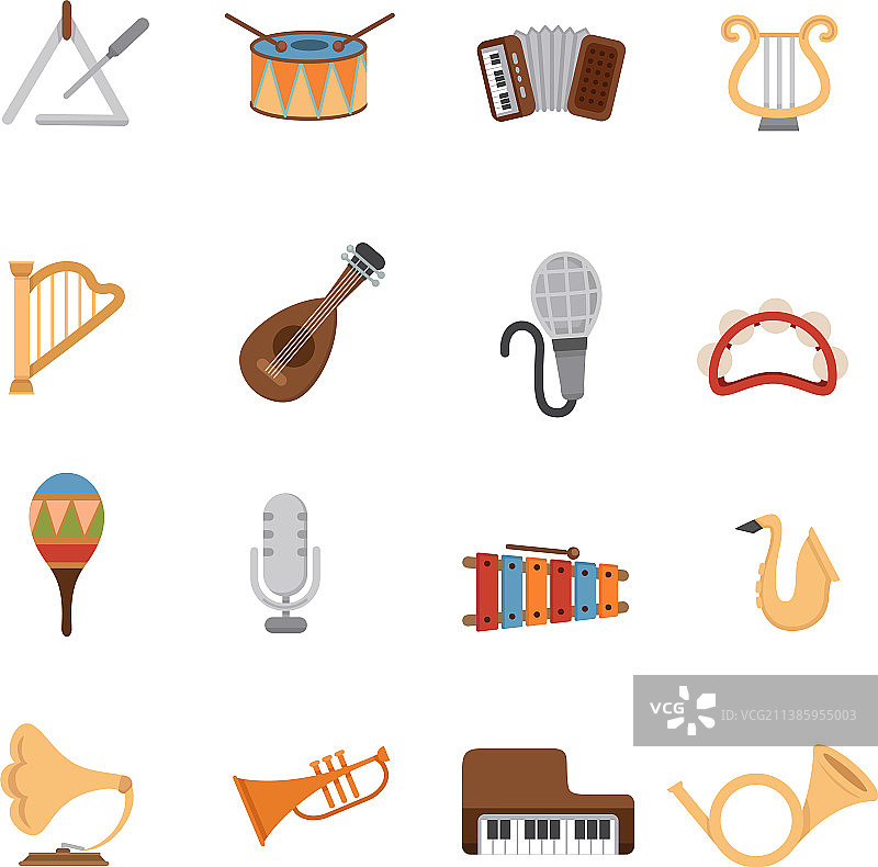 音乐图标图片素材