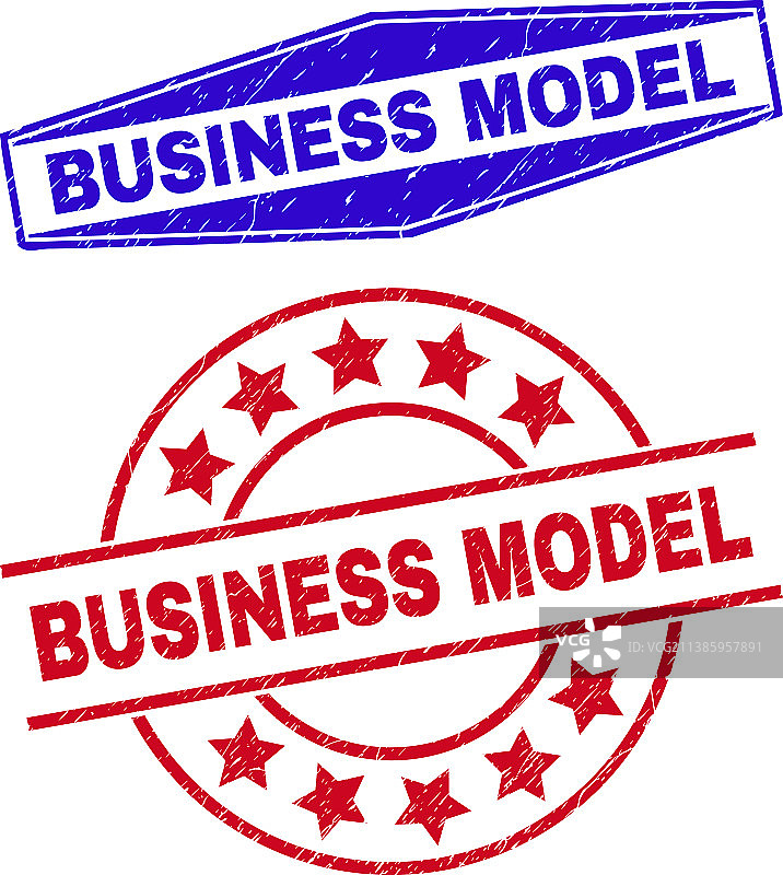 商业模式印章图片素材