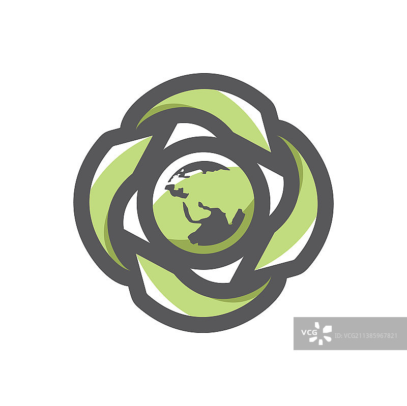 土地复垦标志卡通图标图片素材