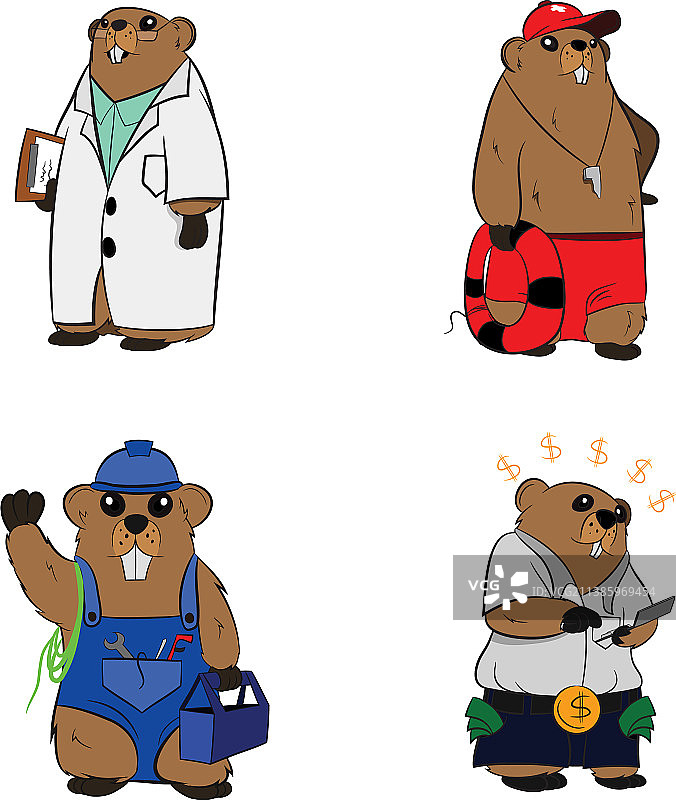 土拨鼠4图片素材