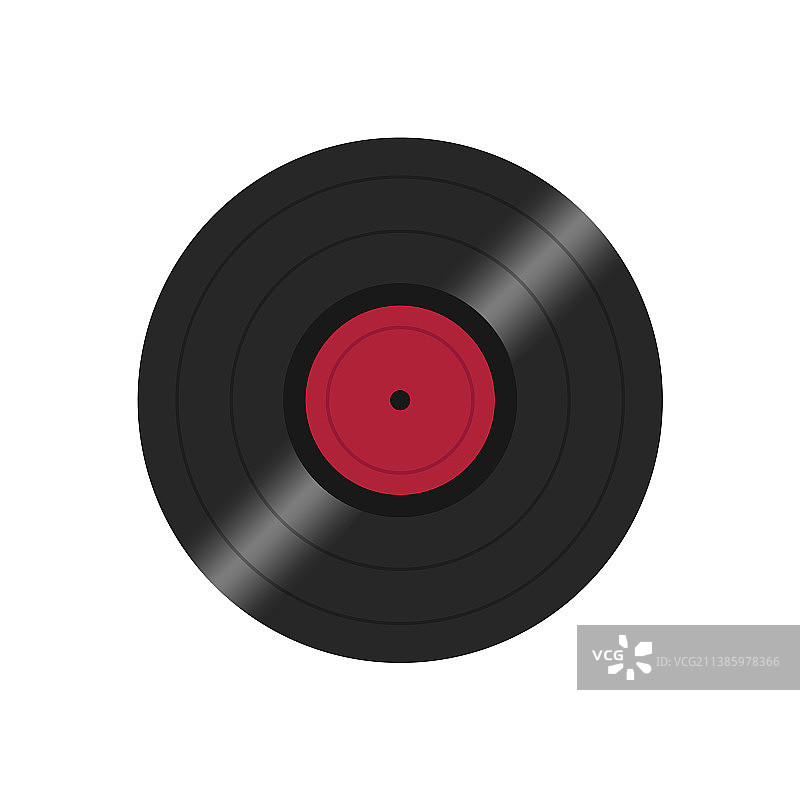 音乐播放器的黑色DJ黑胶唱片图片素材